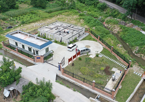 广东整县推进村镇污水处理15个示范项目之一，提高阳山县县城污水处理率，改善城乡人居环境
