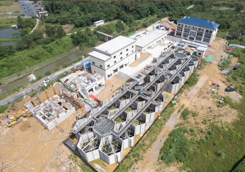 河西污水处理厂及配套管网建设工程八月底试运行